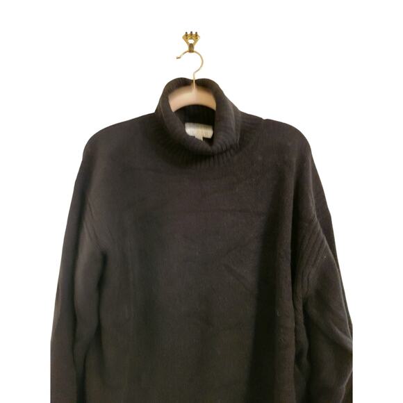 NWT J. Crew Turtleneck Sweater In Supersoft Yarn Black L - Picture 6 of 10